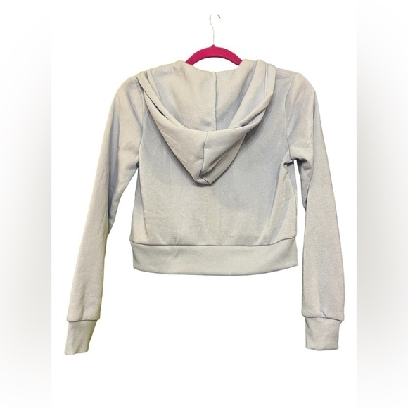 Hippie Rose zip front hoodie, Junior size XS - Picture 4 of 6